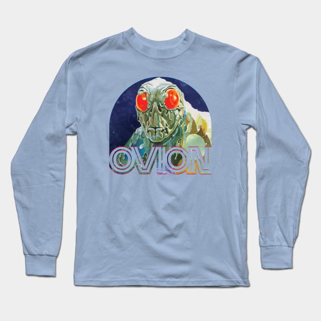 Alien Ovion Long Sleeve T-Shirt by Doc Multiverse Designs